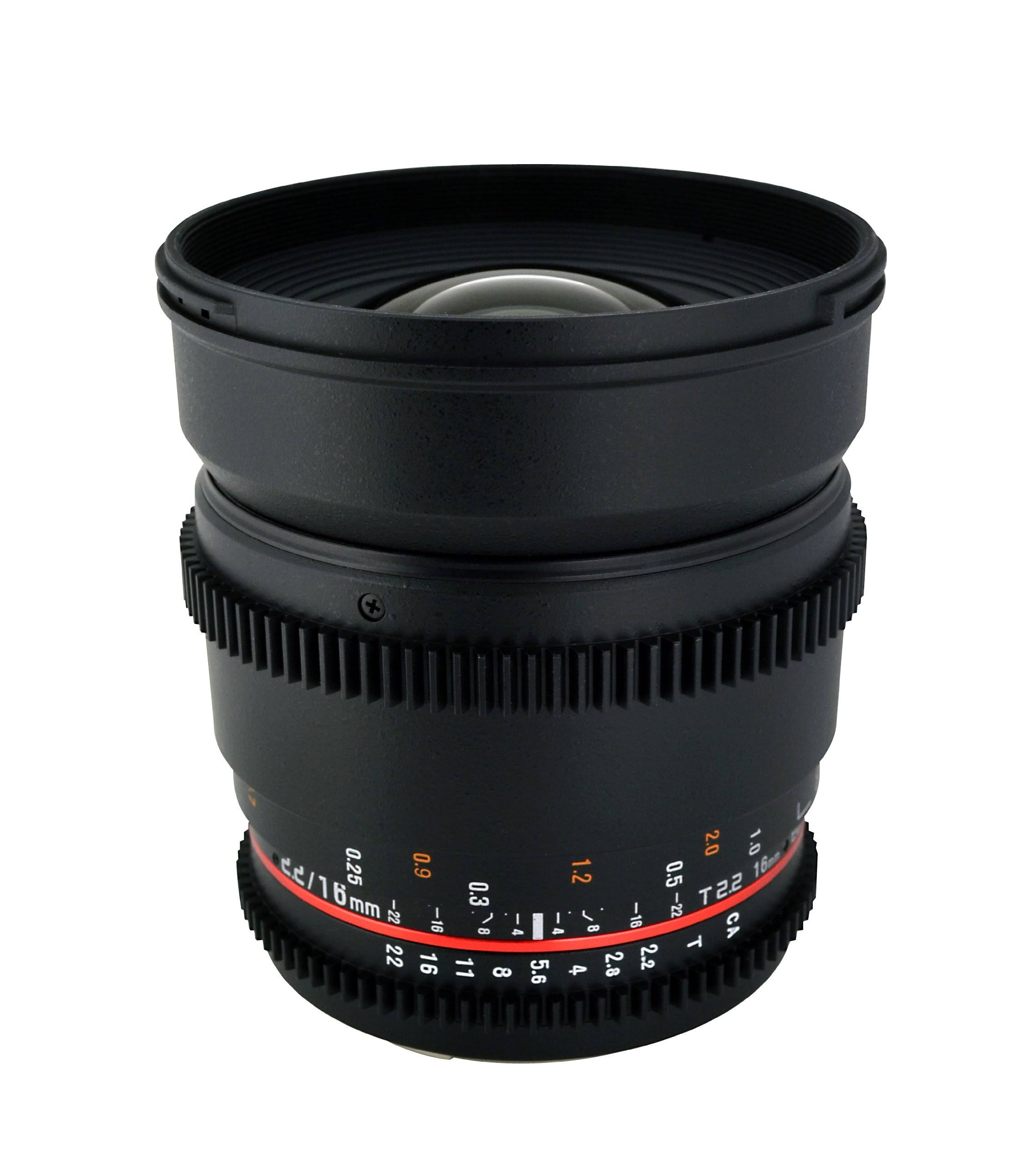 16mm T2.2 Wide Angle Cine Lens for Micro Four Thirds L116000