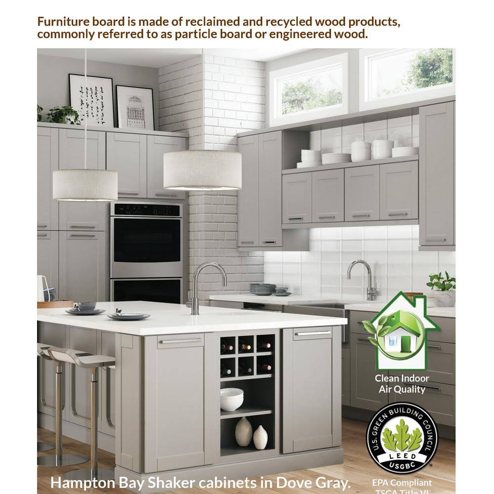 White 3-Drawer Base Cabinet C88712