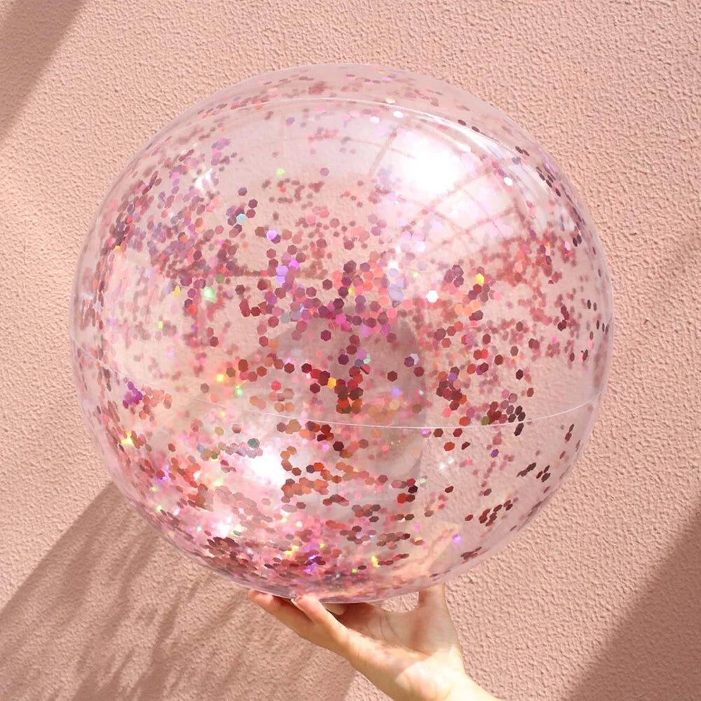 4 Pcs Glitter Ball and Pump Set M7591
