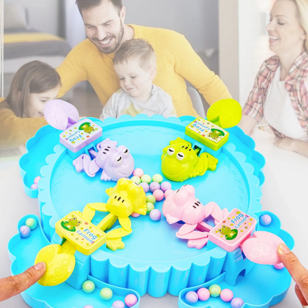 Hungry Frogs Eating Beans Kids Board Strategy Games Toy R4969