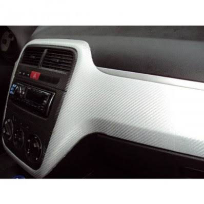 White Carbon Wrapping Film 152cm x 300cm L78626