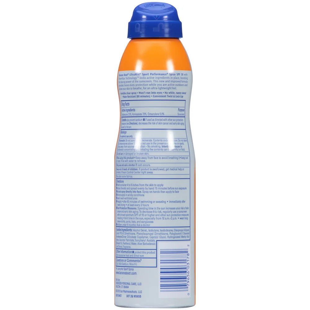 SPF 30 Sunscreen Spray 6 oz Pack of 4 P2291