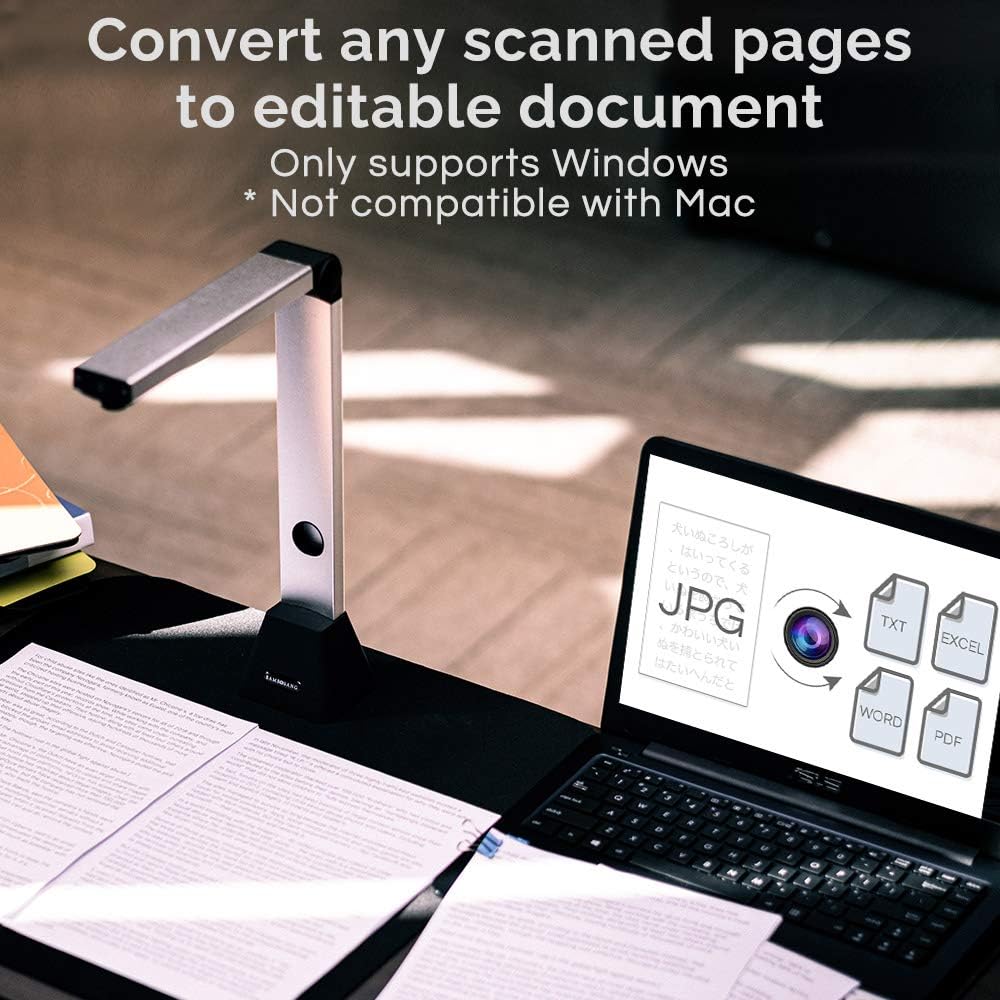 Portable Document Scanner with Multi-Language OCR Z942034