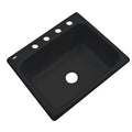 Black 4 Hole Kitchen Sink V822580