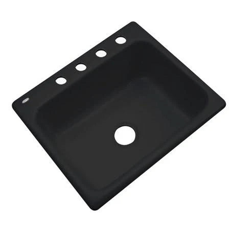 Black 4 Hole Kitchen Sink V822580