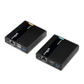 USB KVM and HDMI Over CAT6 / CAT7 Extender with 230ft Extension, 1080p HDMI Video, 2X USB Keyboard/Mouse, HDMI Loopout W7978