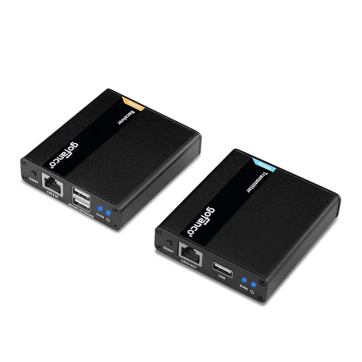 USB KVM and HDMI Over CAT6 / CAT7 Extender with 230ft Extension, 1080p HDMI Video, 2X USB Keyboard/Mouse, HDMI Loopout W7978