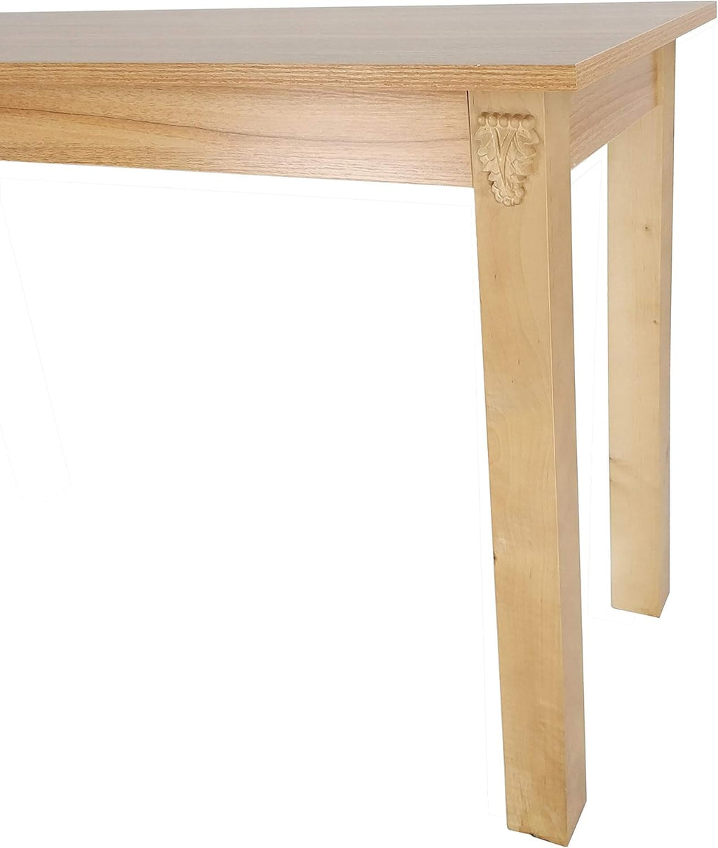 45" L x 28" D x 29" H Wood Communion Table W897583