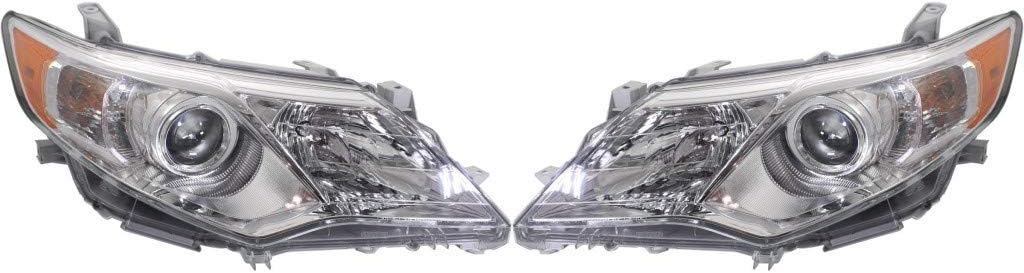 Toyota Camry Halogen Headlight Assembly Driver Side 2012 2013 2014 Y40521
