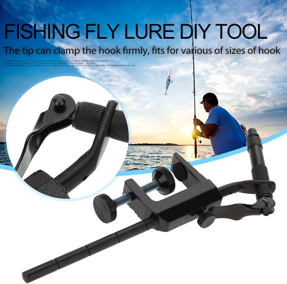 Rotary Fly Tying Vise with 360° Rotation O789