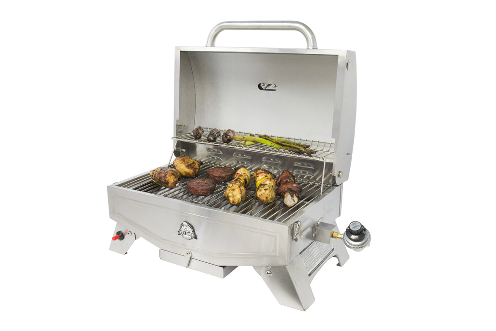 Silver Propane Portable Gas Grill Z60860