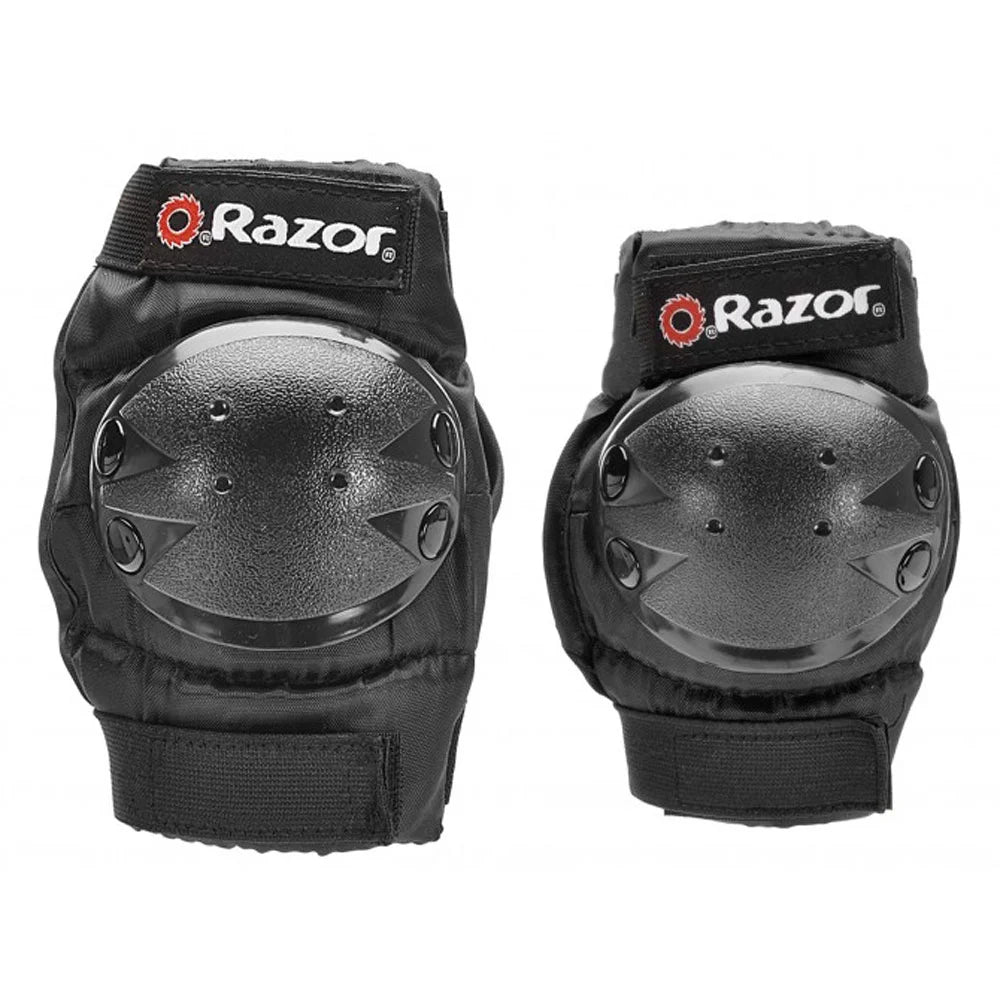 Black Multi Sport Elbow & Knee Pad Protective Gear Set P886