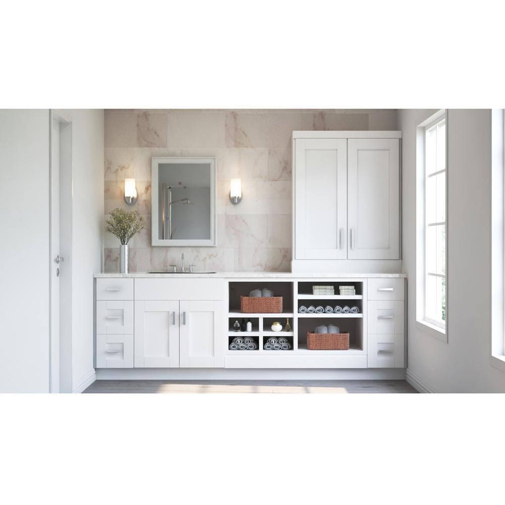 White 3-Drawer Base Cabinet C88712