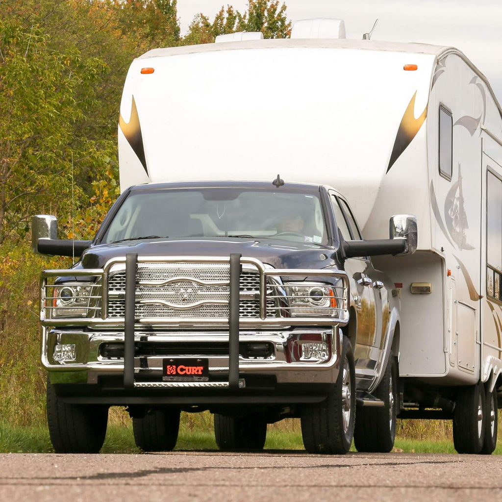 Gloss Black 5th Wheel Hitch Rails D98579