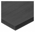 PTFE Sheet 12x22L x 12x22W x 3/4 Thick, Black Z5084