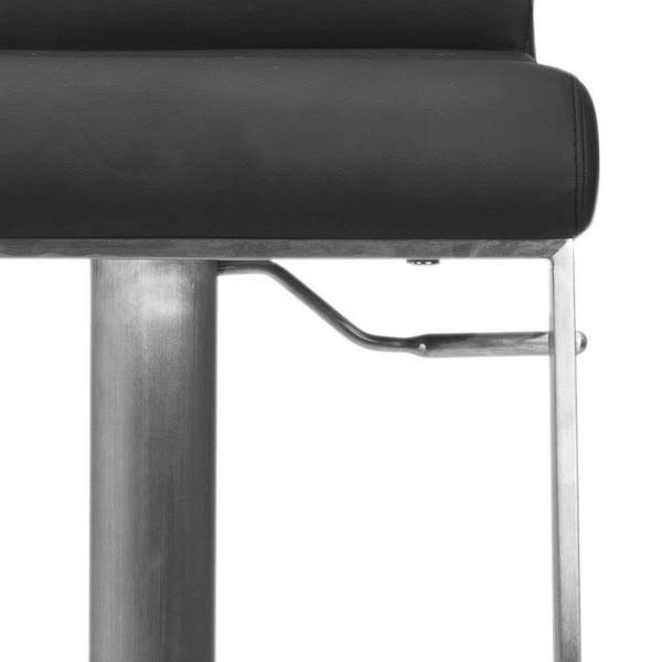 Black Gas Lift Swivel Bar Stool J442722
