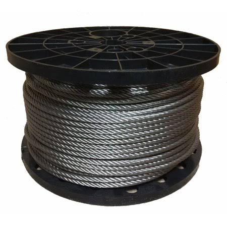 3/16 inch Stainless Steel Aircraft Cable Wire Rope 7x19 316 (450 Feet) R827441