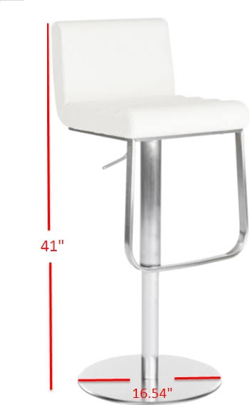 Black Gas Lift Swivel Bar Stool J442722