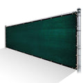 Green Privacy Fence Screen HDPE Mesh with Reinforced Grommets J6898