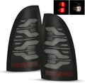 LED Tail Lights Black-Red W6557