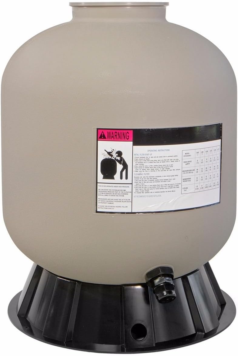 19" Above Inground Swimming Pool Sand Filter System with Stand X4762