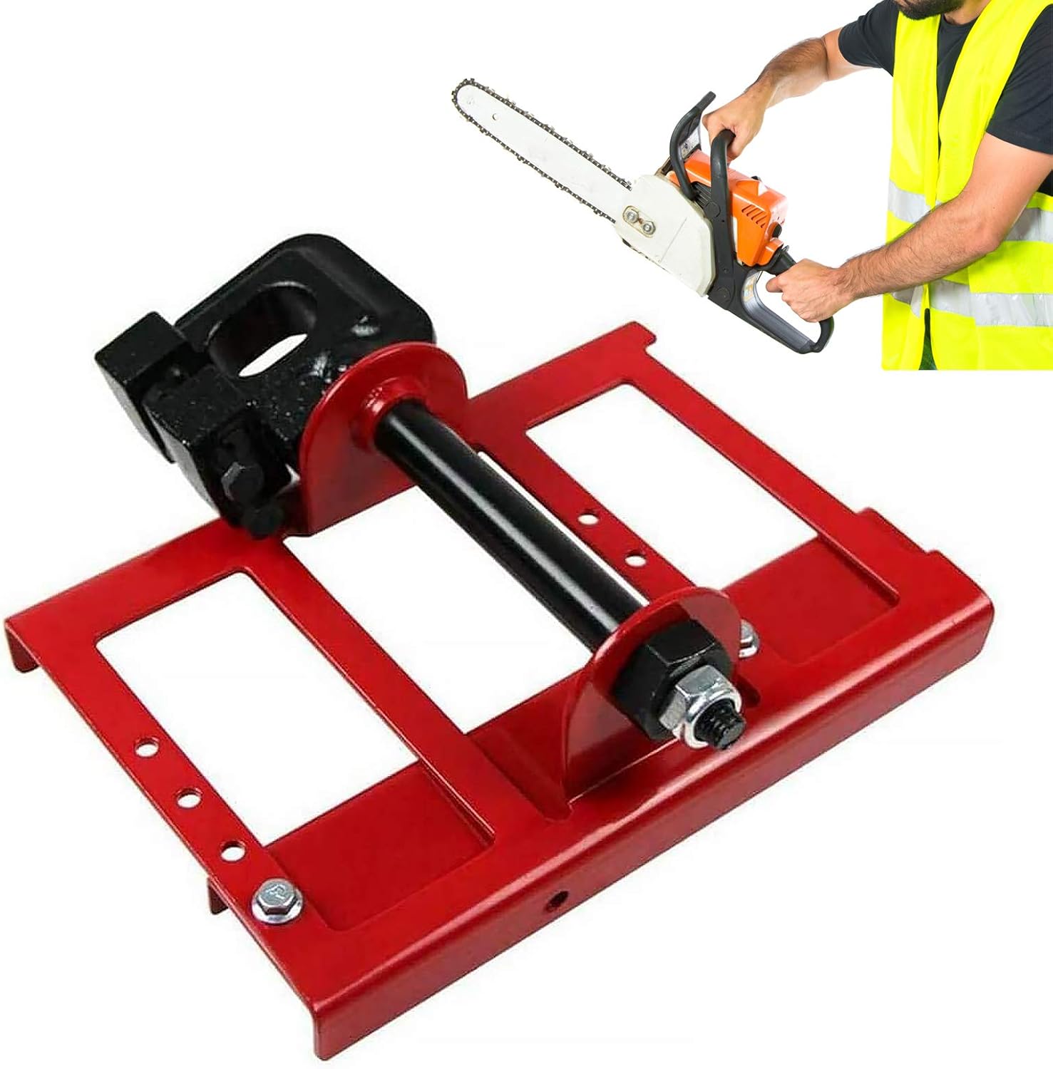 Vertical Chainsaw Mill Lumber Cutting Guide Steel Timber Attachment F3250