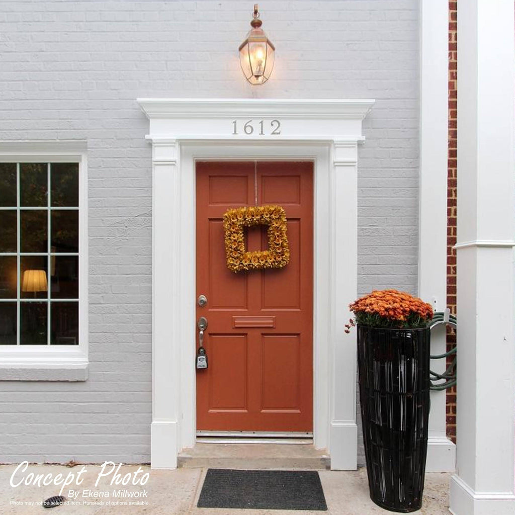 Flat Panel PVC Pilaster with Capital and Base (Pair) K172