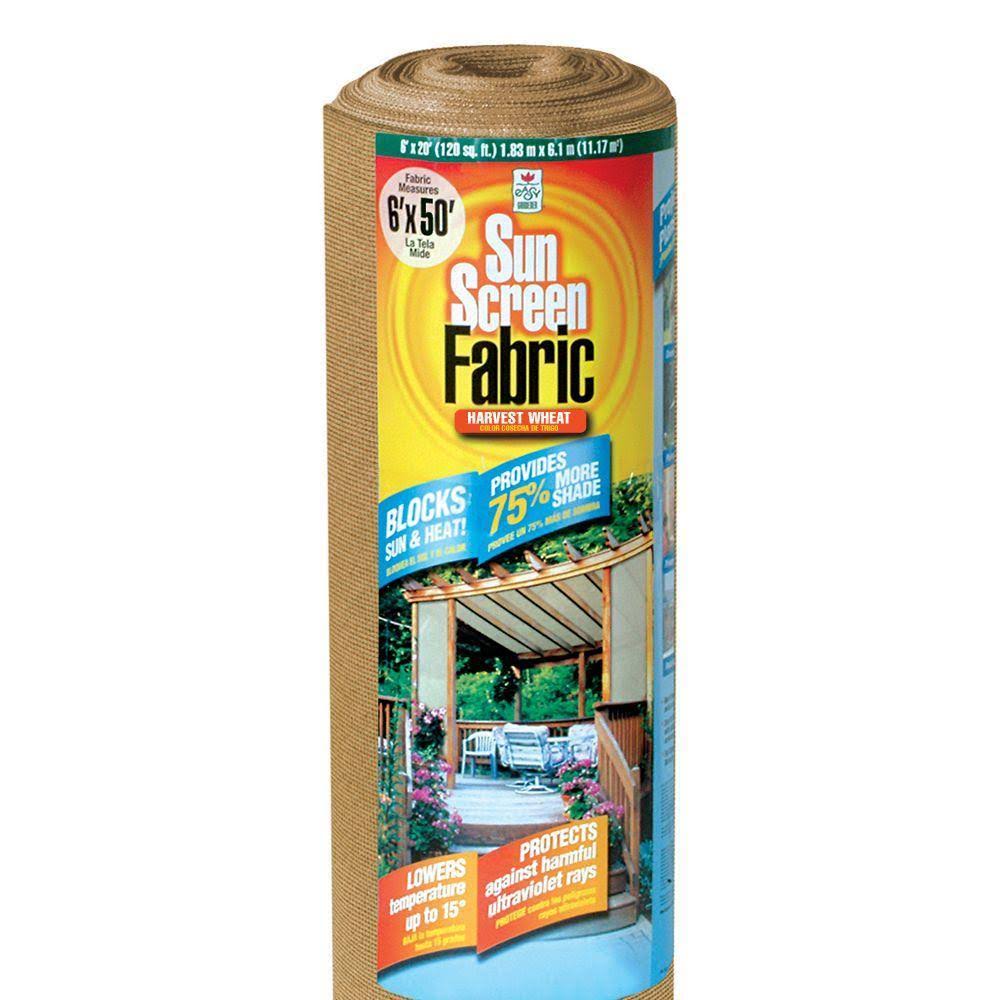 Harvest Wheat Sun Screen Fabric Shade Canopy O801