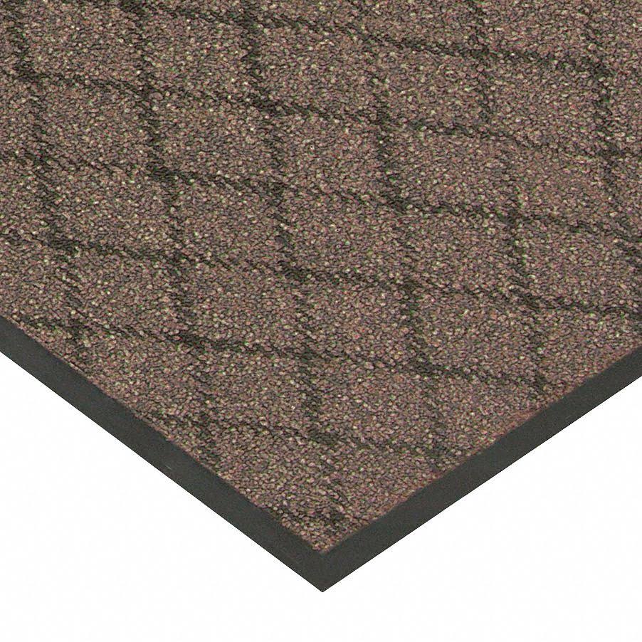 Brown Carpeted Entrance Mat, 3 x 5 ft. A7518