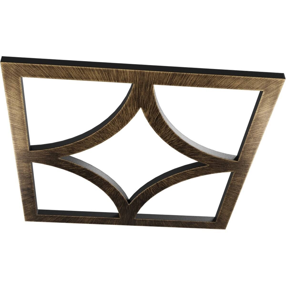 32x22OD x 20 1/2x22ID x 1x22P PVC Pierced Ceiling Medallion R279124