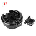 Black Motorcycle Cup Holder Drink Basket C632586