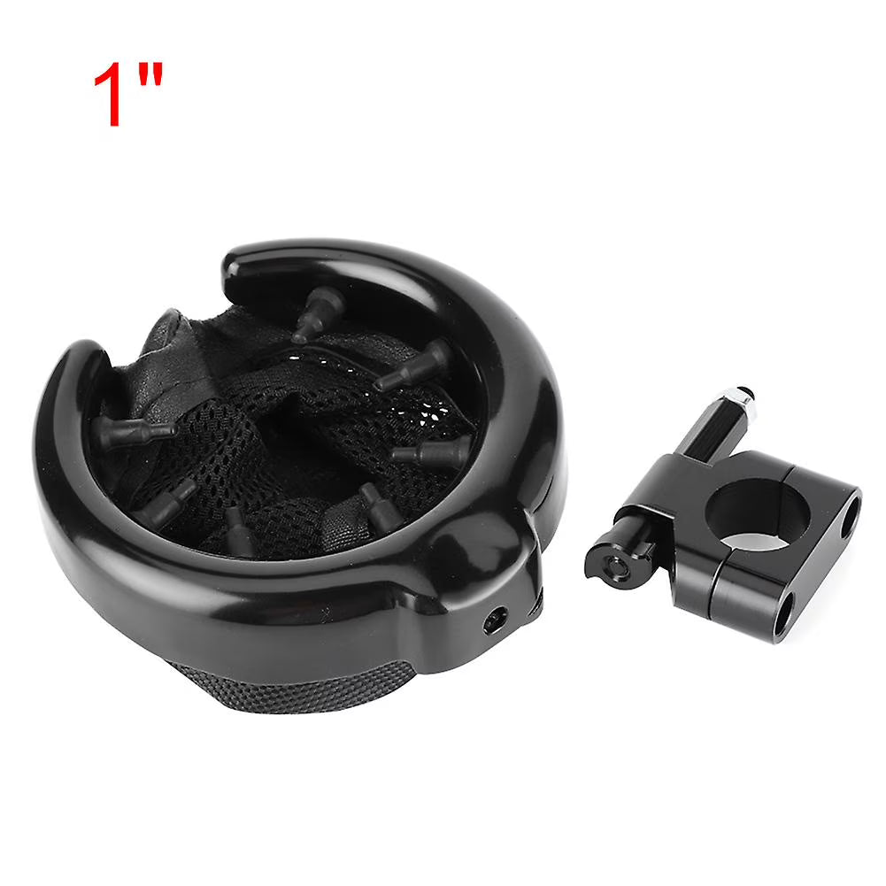 Black Motorcycle Cup Holder Drink Basket C632586
