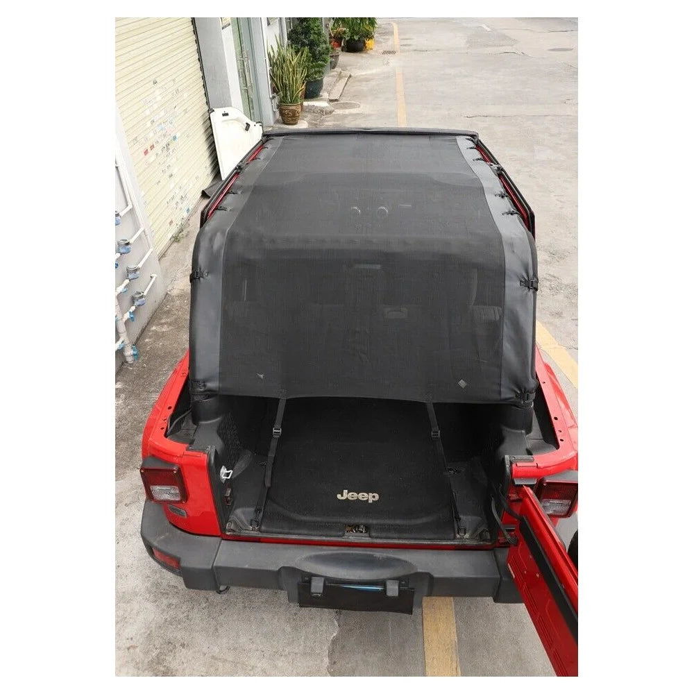Top Bikini Roof Full Cover Sunshade Mesh Accessor 4Door Y16062