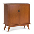 Teak Brown 2 Door Accent Cabinet G388