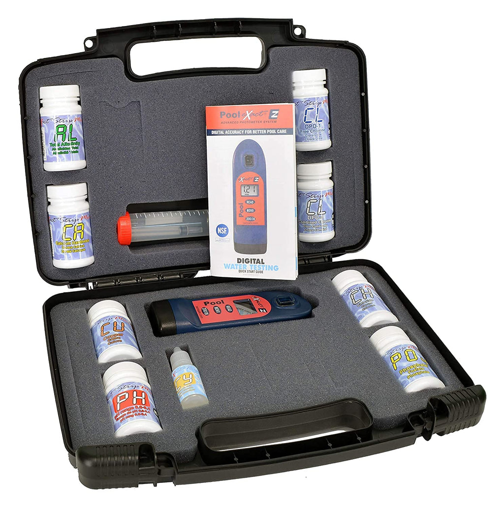 Exact® Pool EZ Photometer Starter Kit, 10 Parameters, 25 Tests Ea. E815860