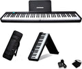 88-Key Foldable Electronic Piano with Semi Weighted Keys T920