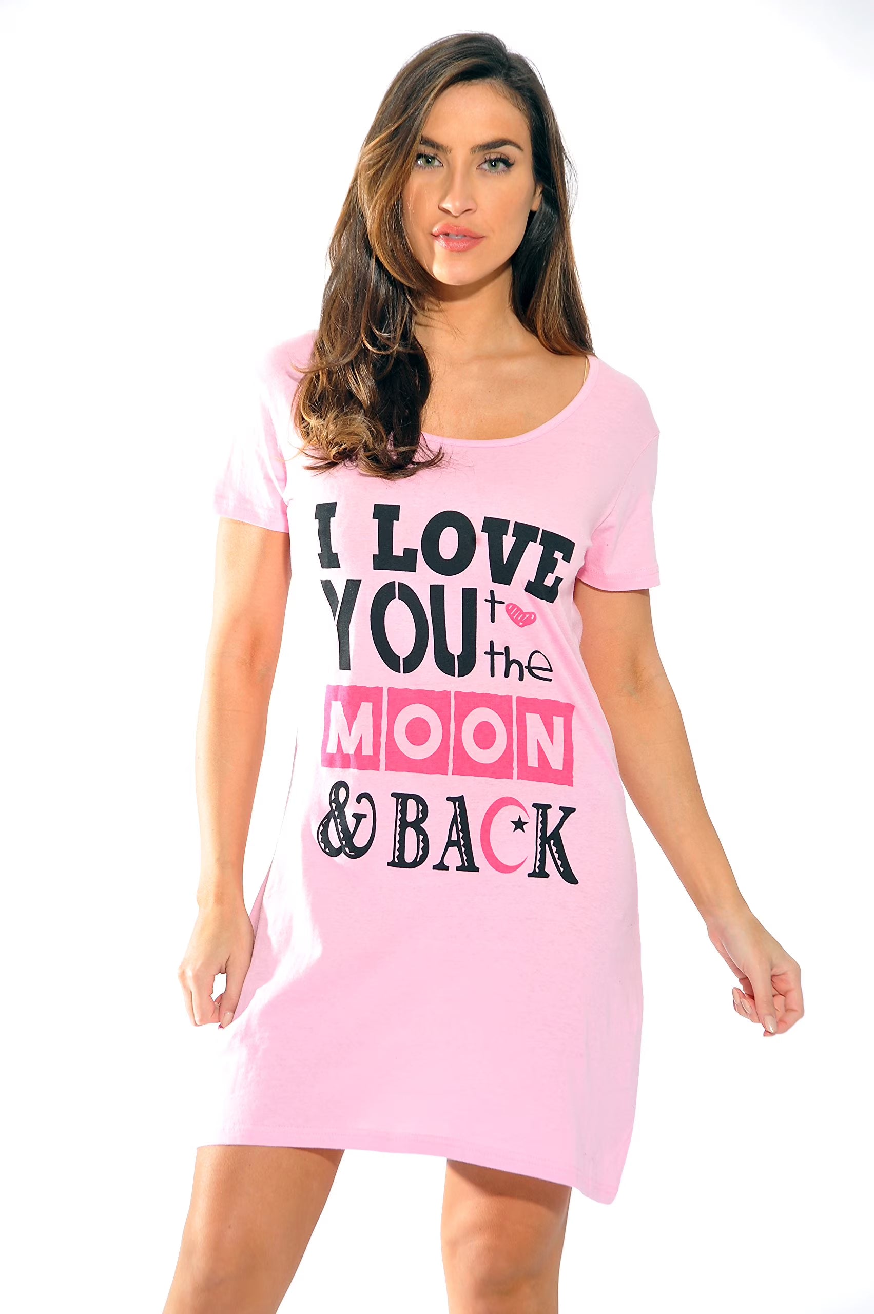 Pink Medium Sleep Dress Shirt C42862