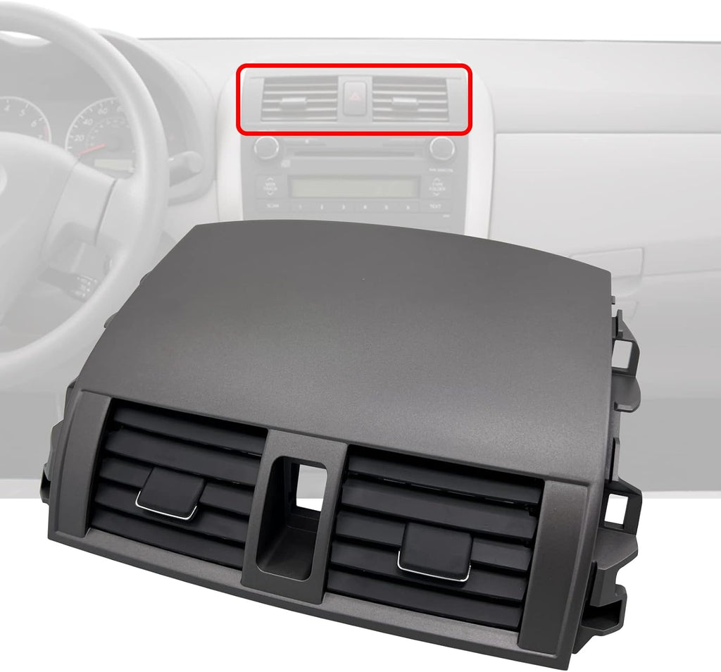Center A/C Air Vent Upper Bezel Trim T60391