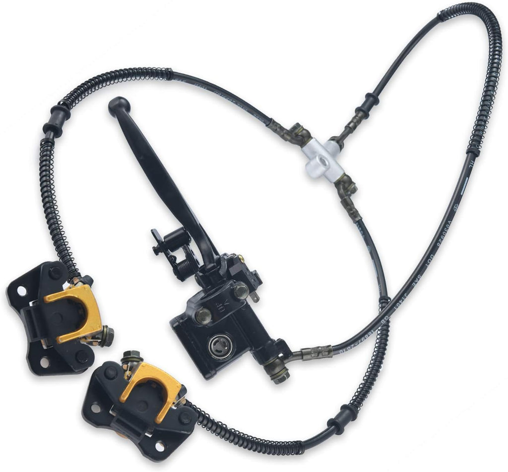 Front Disc Hydraulic Caliper Brake Master for 50cc 70cc 90cc 110cc 125cc ATV Quad Pack of 2 O771200