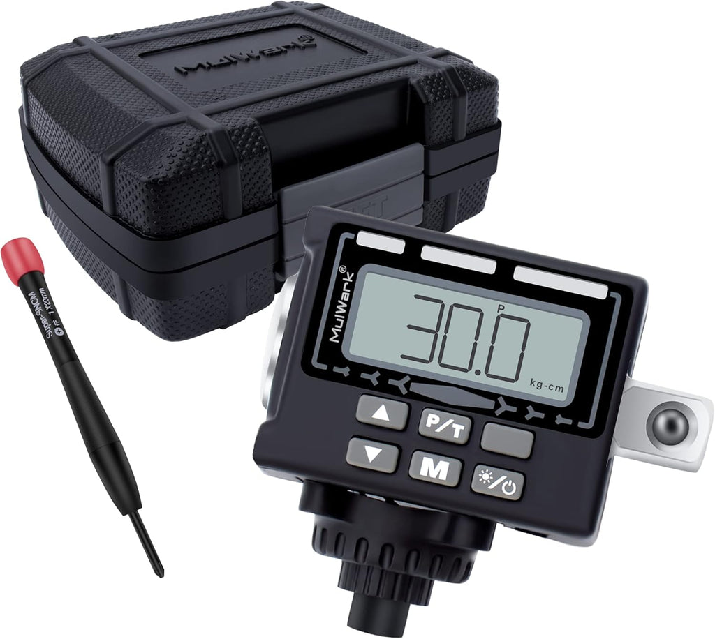 3/8 Drive Digital Torque Adapter Converter with Tire Pressure Gauge E385373