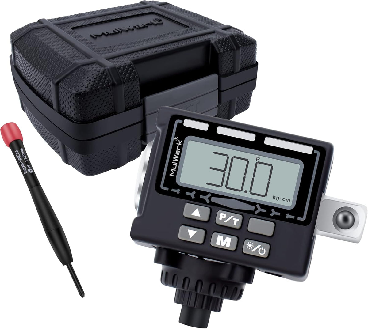 3/8 Drive Digital Torque Adapter Converter with Tire Pressure Gauge E385373