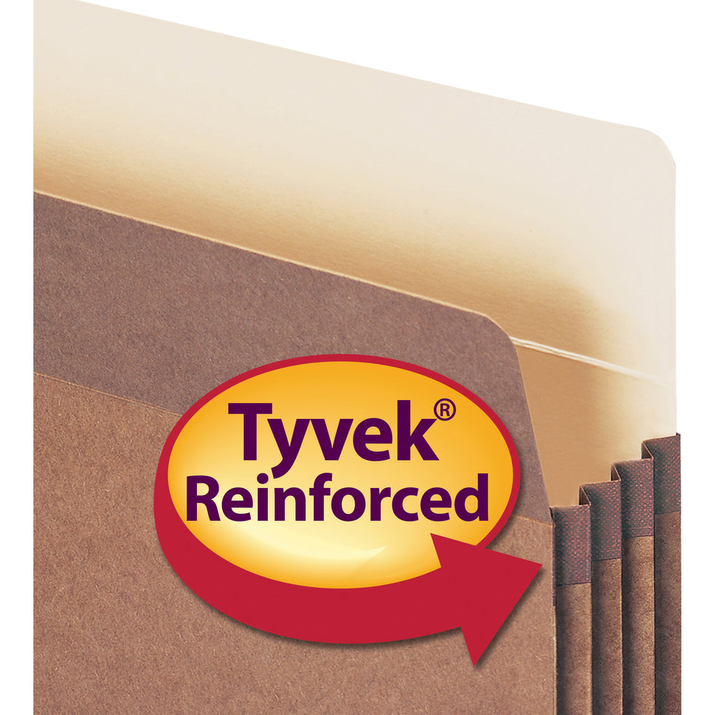 Redrope File Pockets Letter 3.5" Exp 25/BX S2648