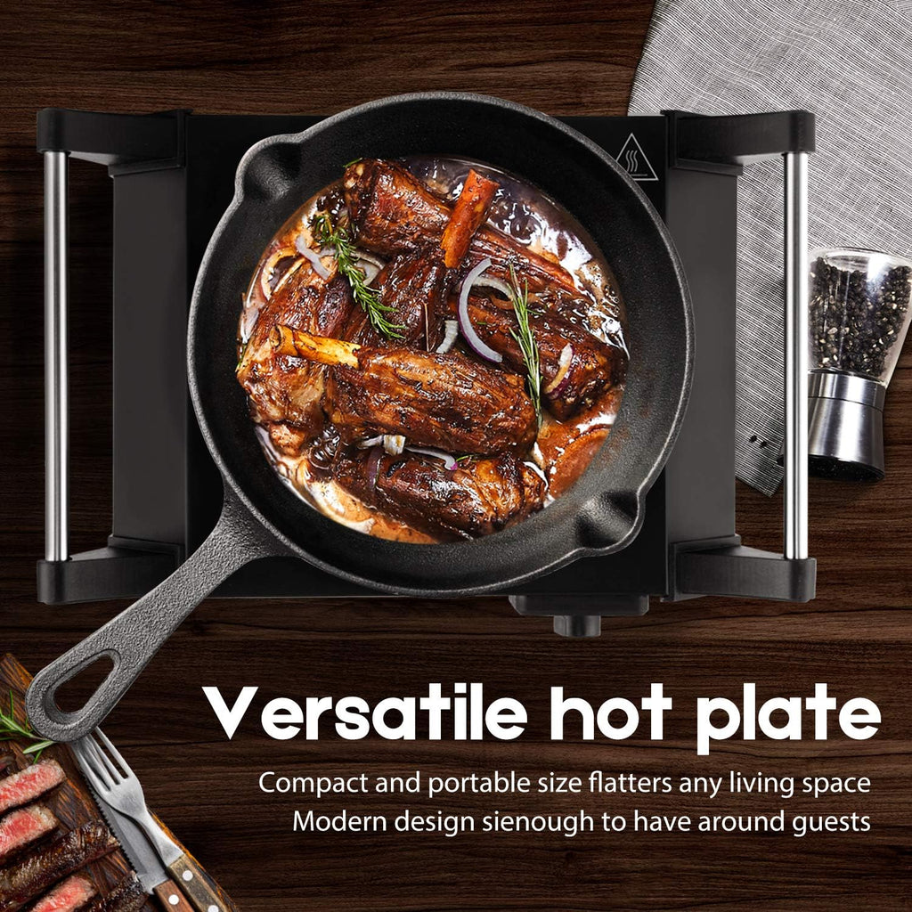 1500W Portable Electric Single Burner Hot Plate W74561