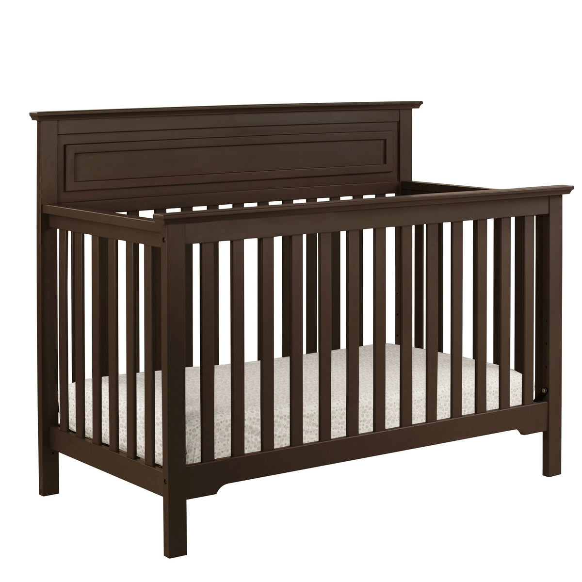 4-in-1 Convertible Crib Espresso W3673