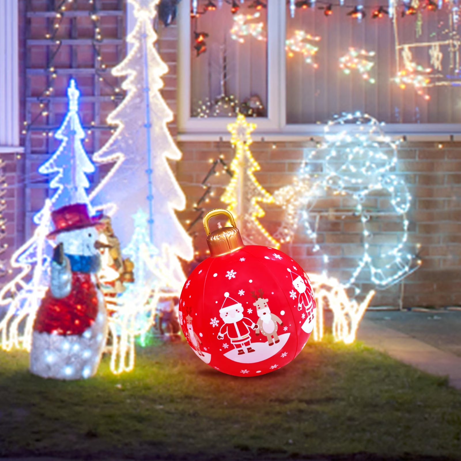 Christmas Inflatable Glowing Decoration Ball P314537