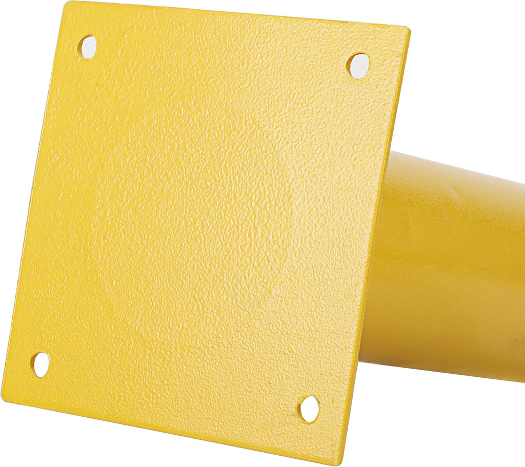 Yellow Powder Coat Safety Bollard Parking Post R1751