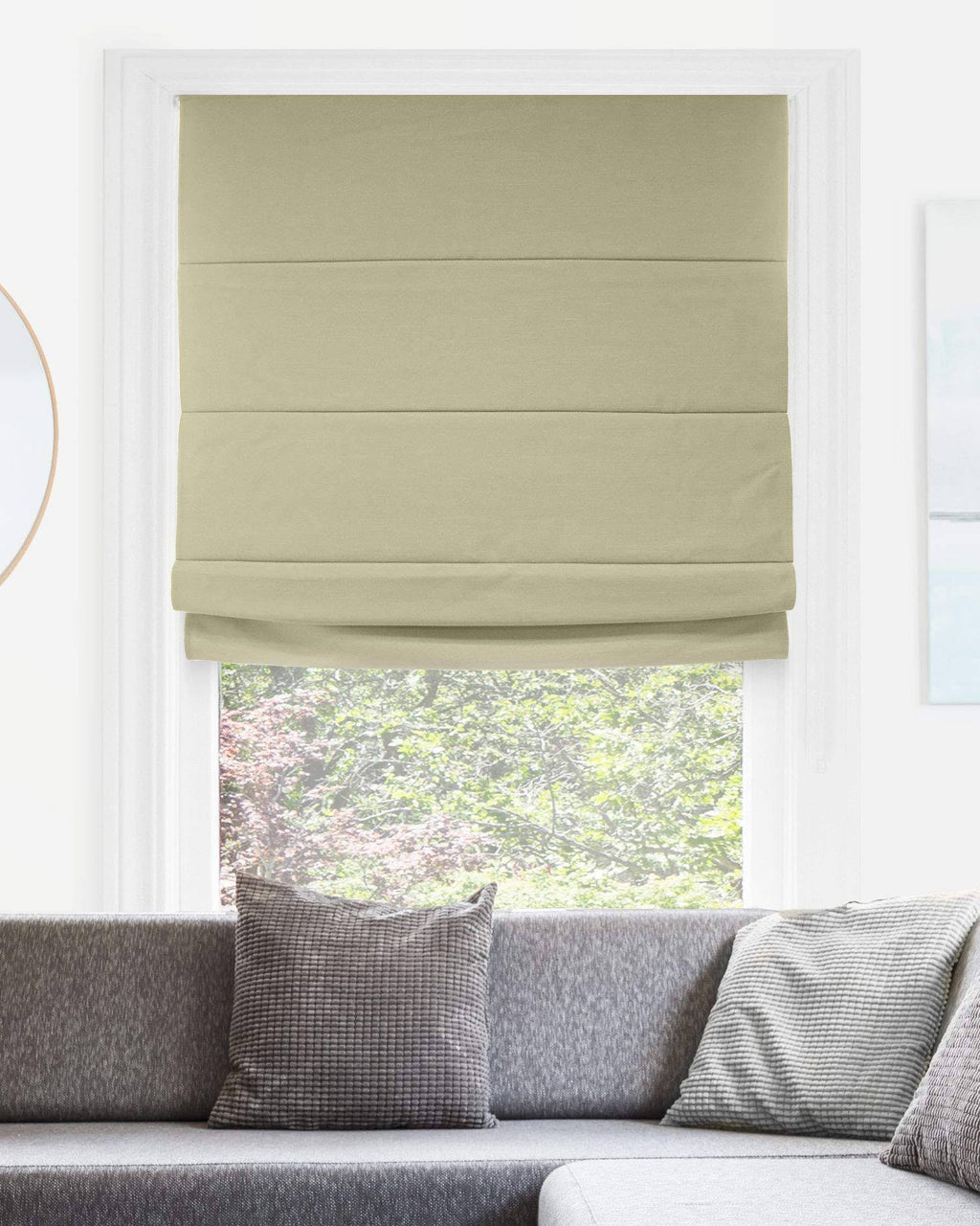 Blackout Cordless Roman Shades G23434
