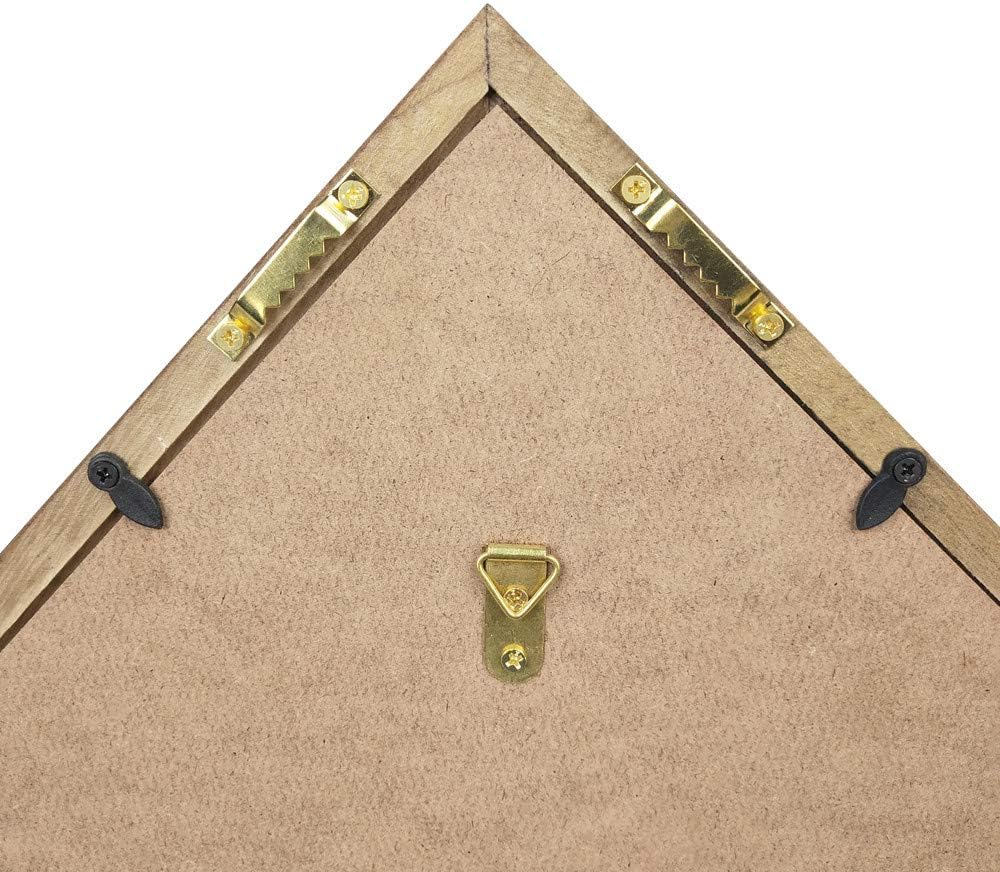 Military Flag Display Case for 5 x 9.5 American Flag - Paulownia Wood S1644