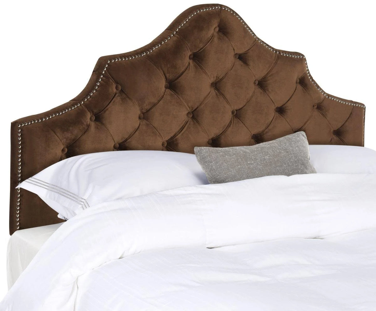 Tufted Velvet Headboard King W359379