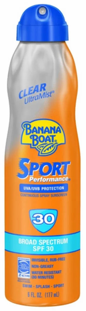 SPF 30 Sunscreen Spray 6 oz Pack of 4 P2291